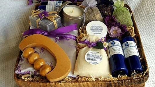 Egypt travel booking healing spa gift basket.webp